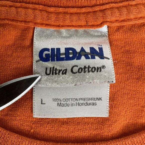 Syracuse University Orange T Shirt Size Large Jim Boeheim 800 Wins Basketball - Picture 2 of 12